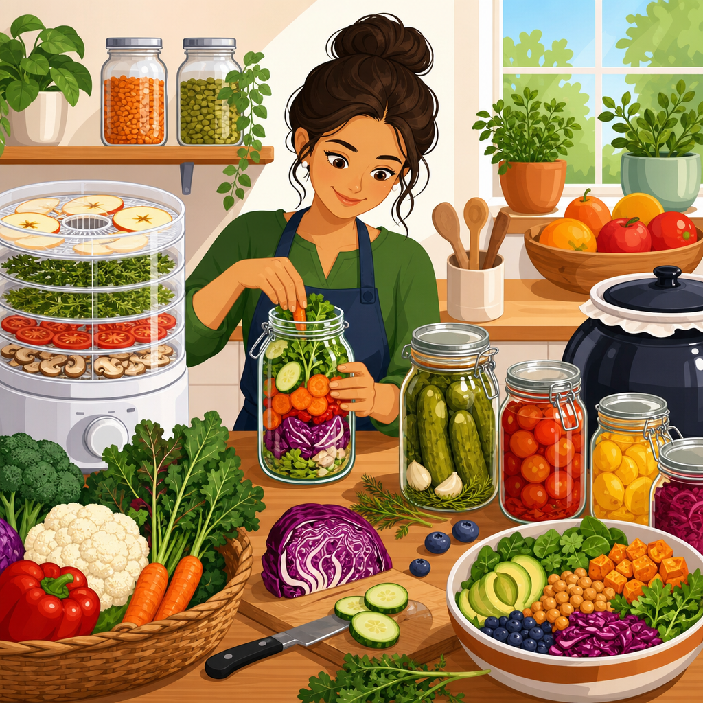 How to Incorporate More Food Preservation and Nutrient Retention into Your Diet