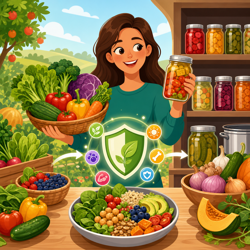 The Role of Food Preservation and Nutrient Retention in a Healthy Diet