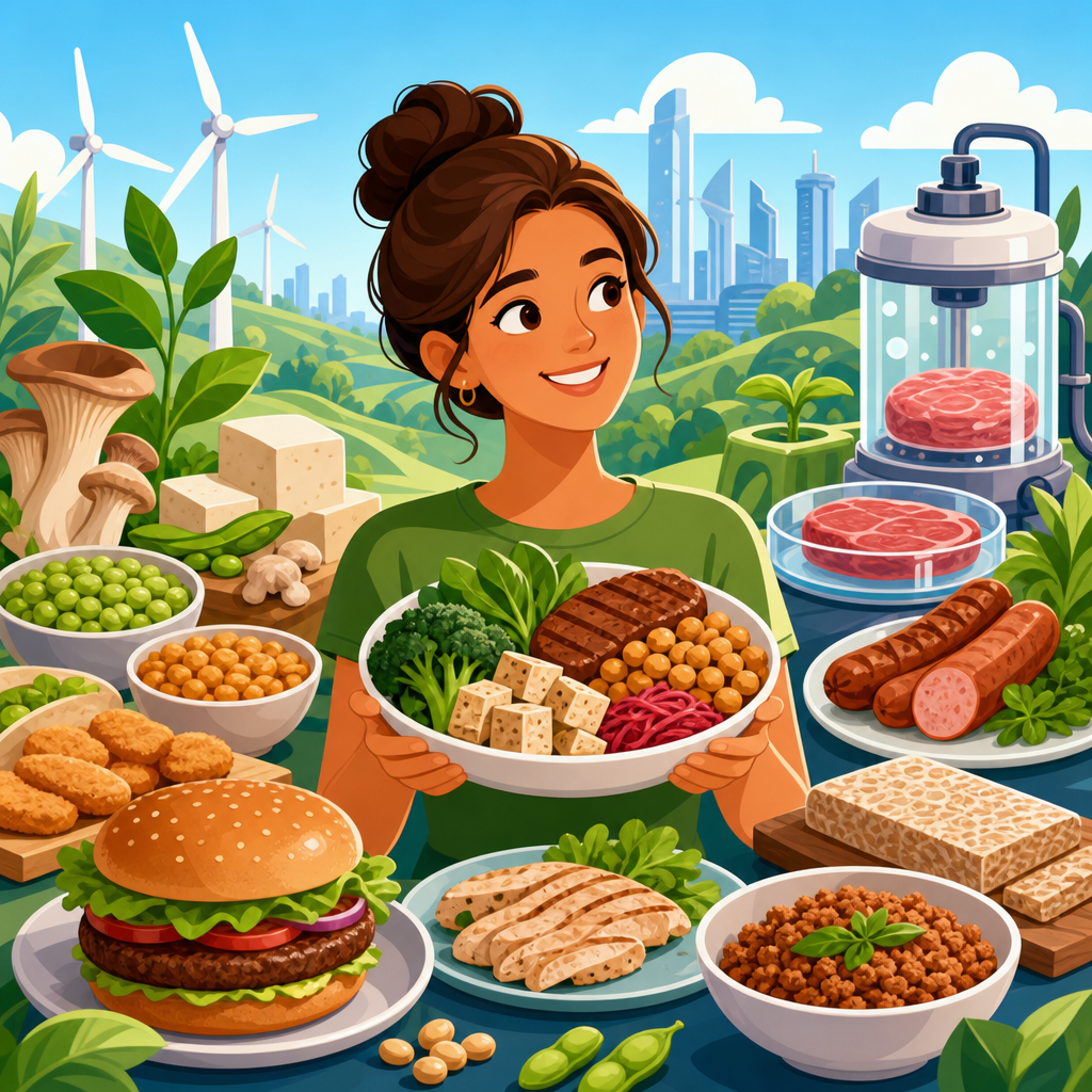 The Role of The Future of Alternative Proteins in a Healthy Diet
