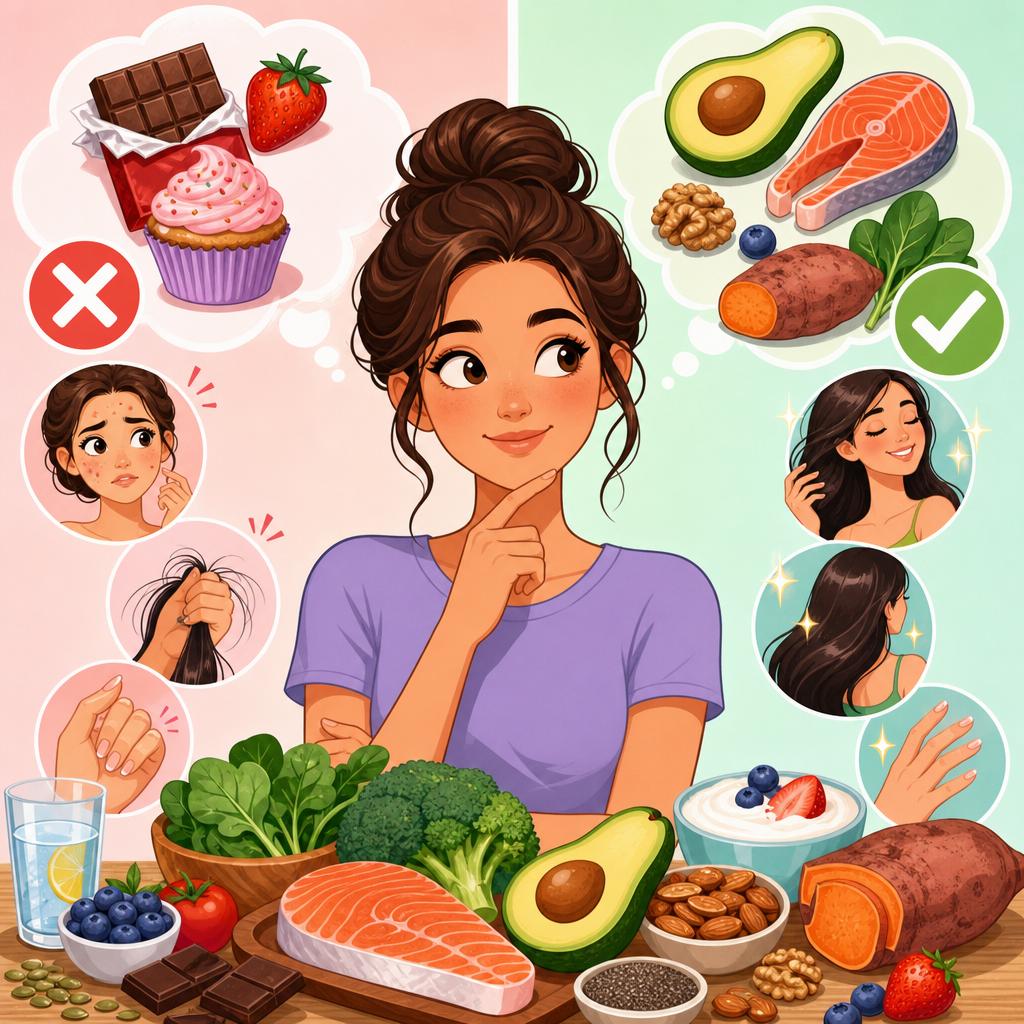 Common Myths About Foods for Skin, Hair, and Nail Health Debunked