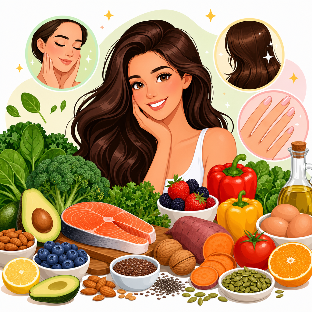 Foods for Skin, Hair, and Nail Health: What Science Says About Its Benefits