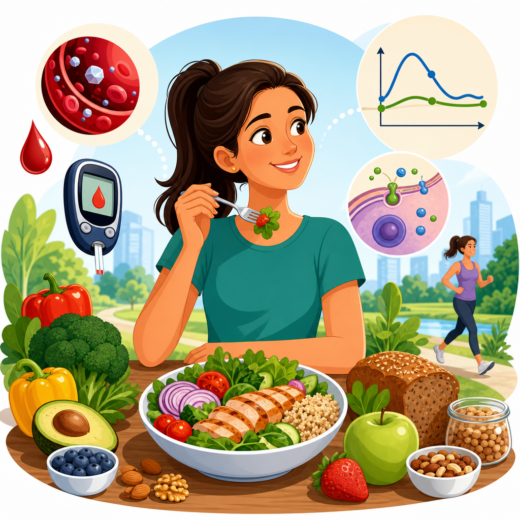 The Science Behind Managing Blood Sugar with Diet and Its Health Benefits