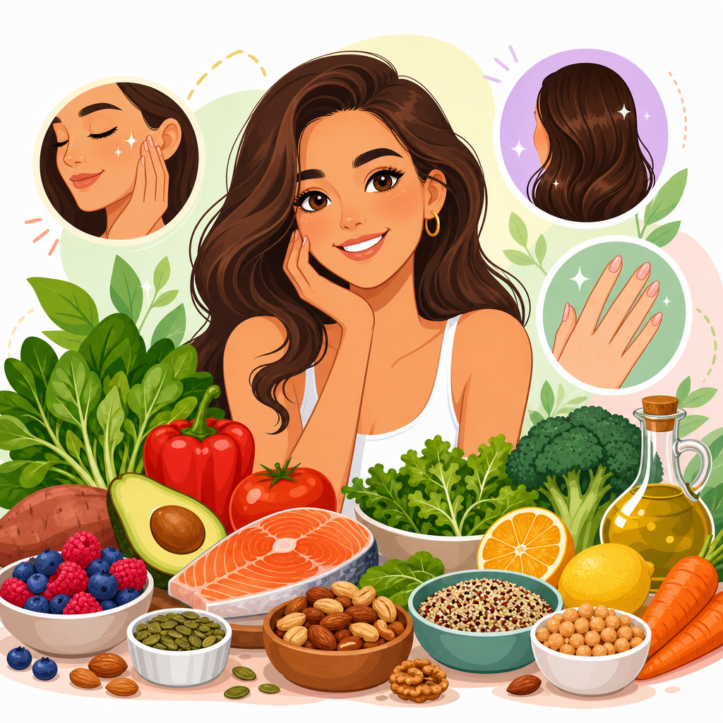 Why Foods for Skin, Hair, and Nail Health is Essential for a Balanced Diet
