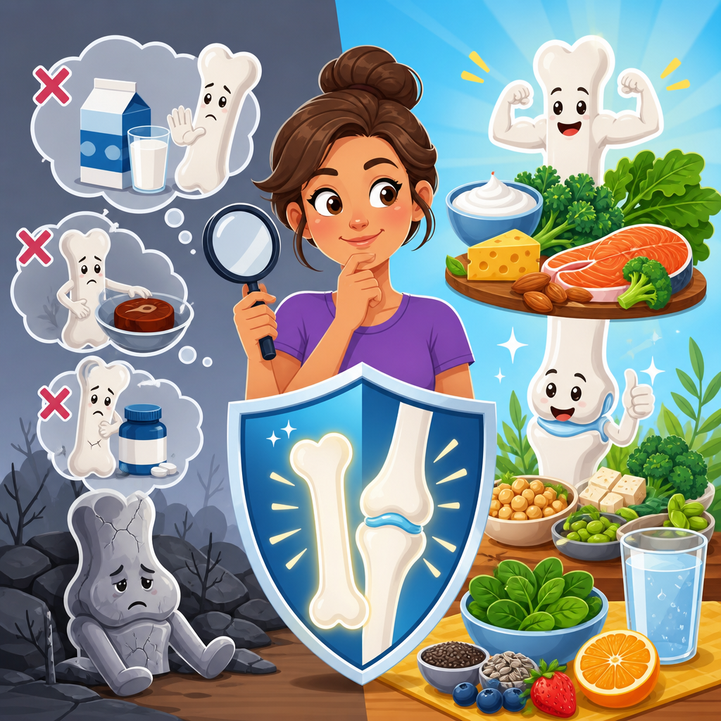 Common Myths About Nutrition for Strong Bones and Joints Debunked