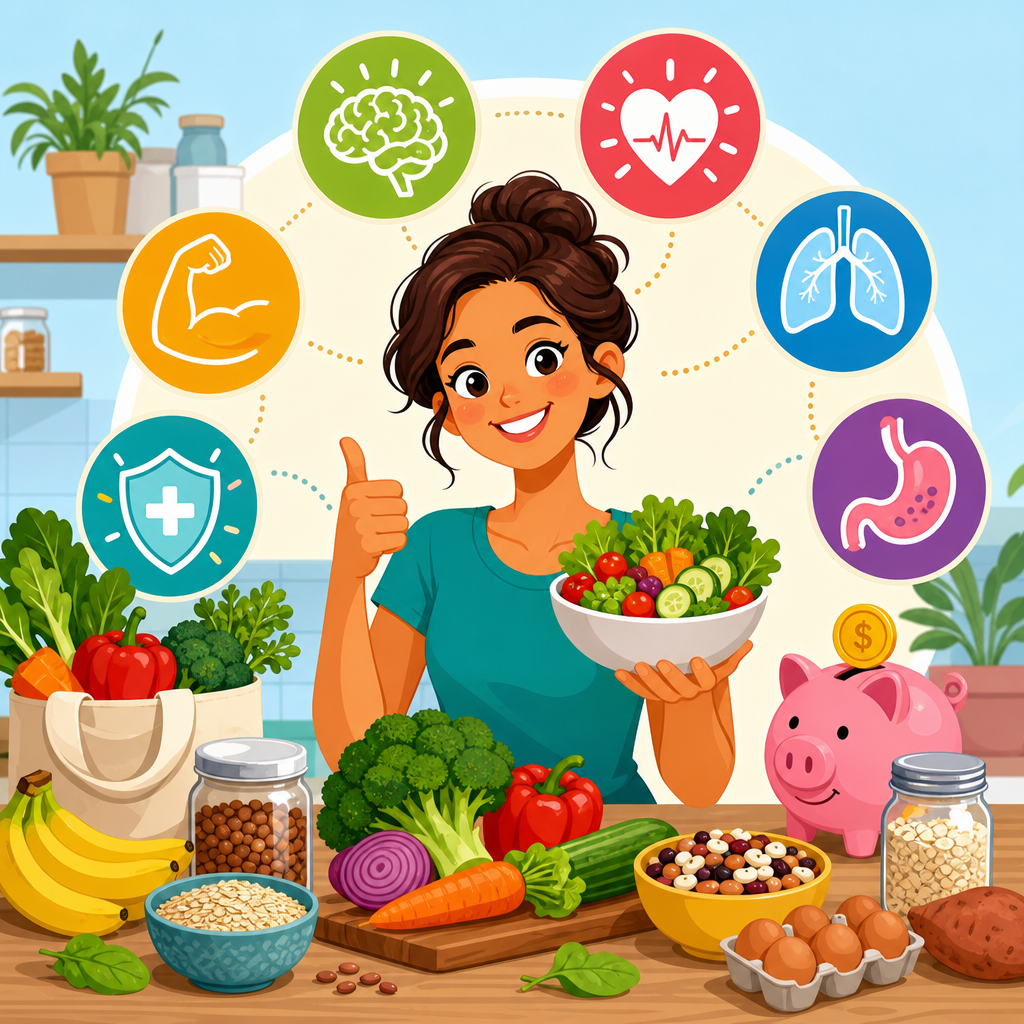 How Budget-Friendly Healthy Eating Supports Your Body’s Key Functions