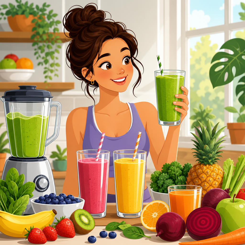 How to Incorporate More Smoothies and Juices for Nutrient Boost into Your Diet