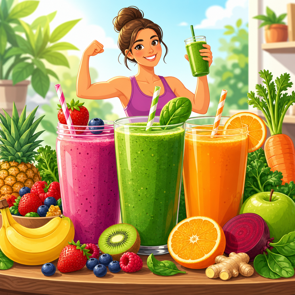 Maximizing Your Health with Smoothies and Juices for Nutrient Boost