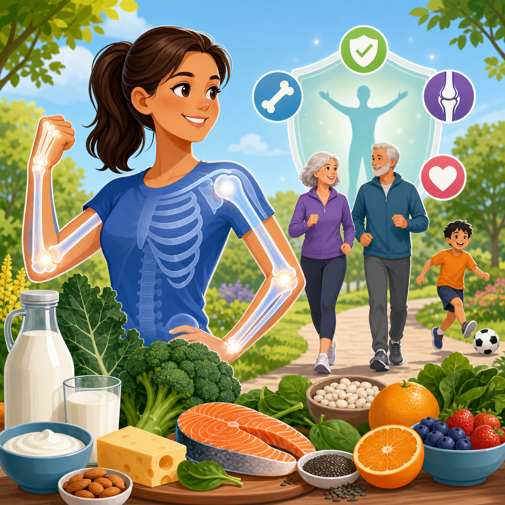 The Link Between Nutrition for Strong Bones and Joints and Disease Prevention
