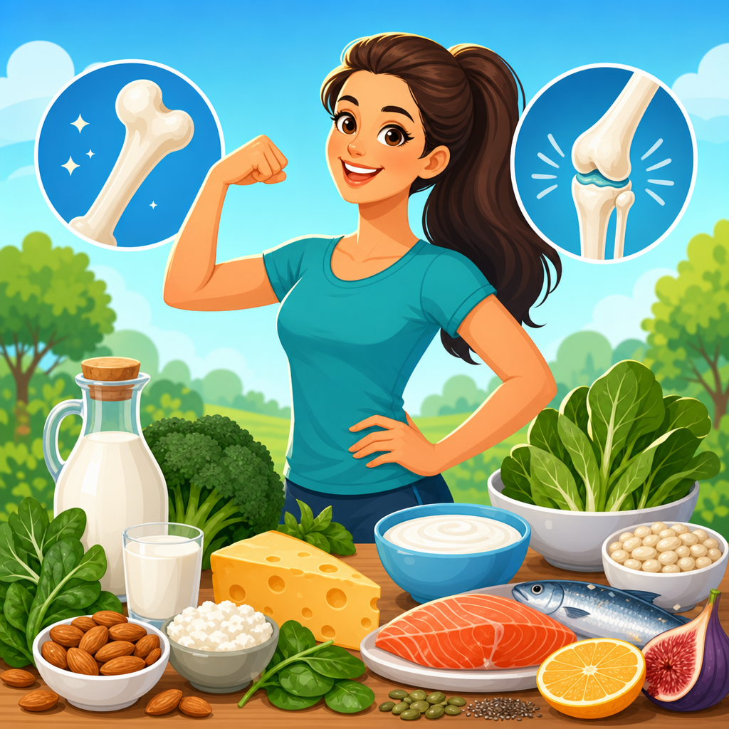 The Role of Nutrition for Strong Bones and Joints in a Healthy Diet