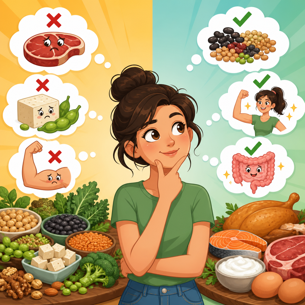Common Myths About Plant-Based Proteins vs. Animal Proteins Debunked