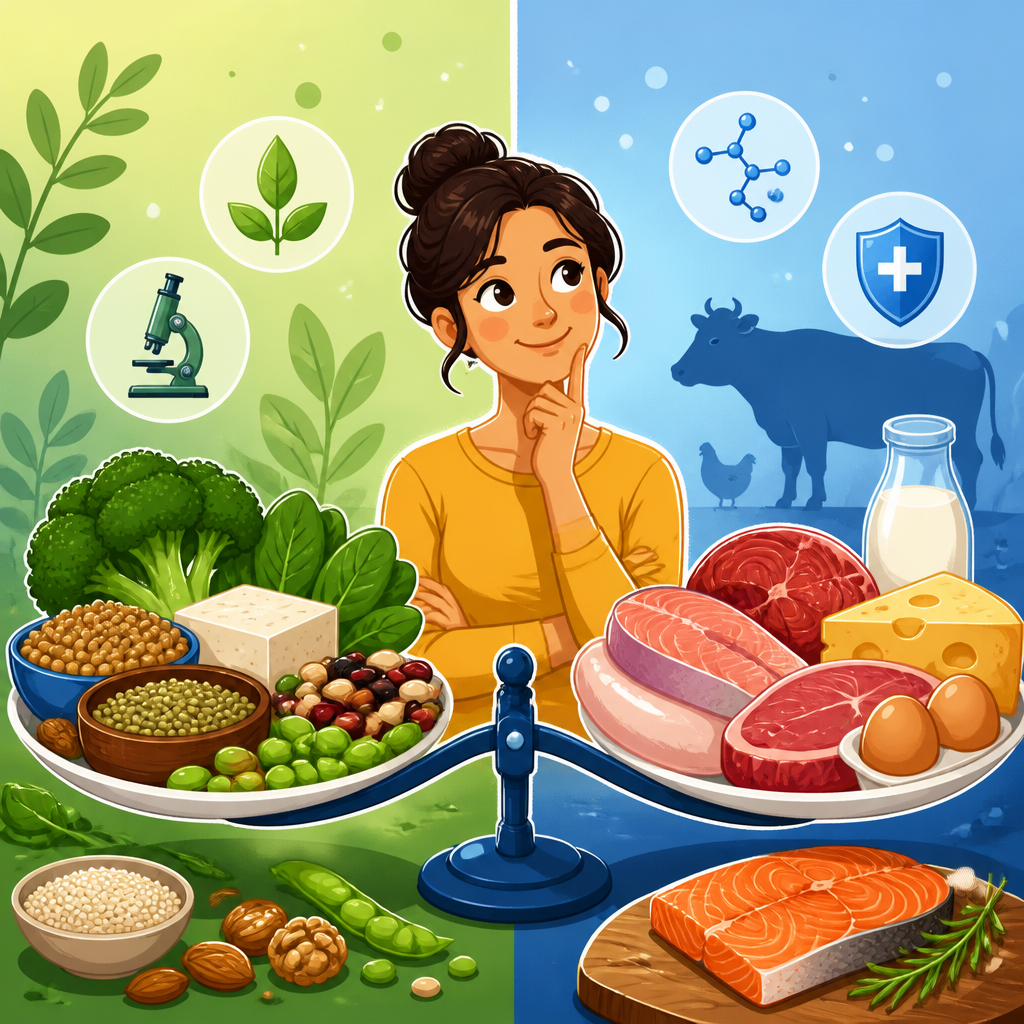 Plant-Based Proteins vs. Animal Proteins: What Science Says About Its Benefits