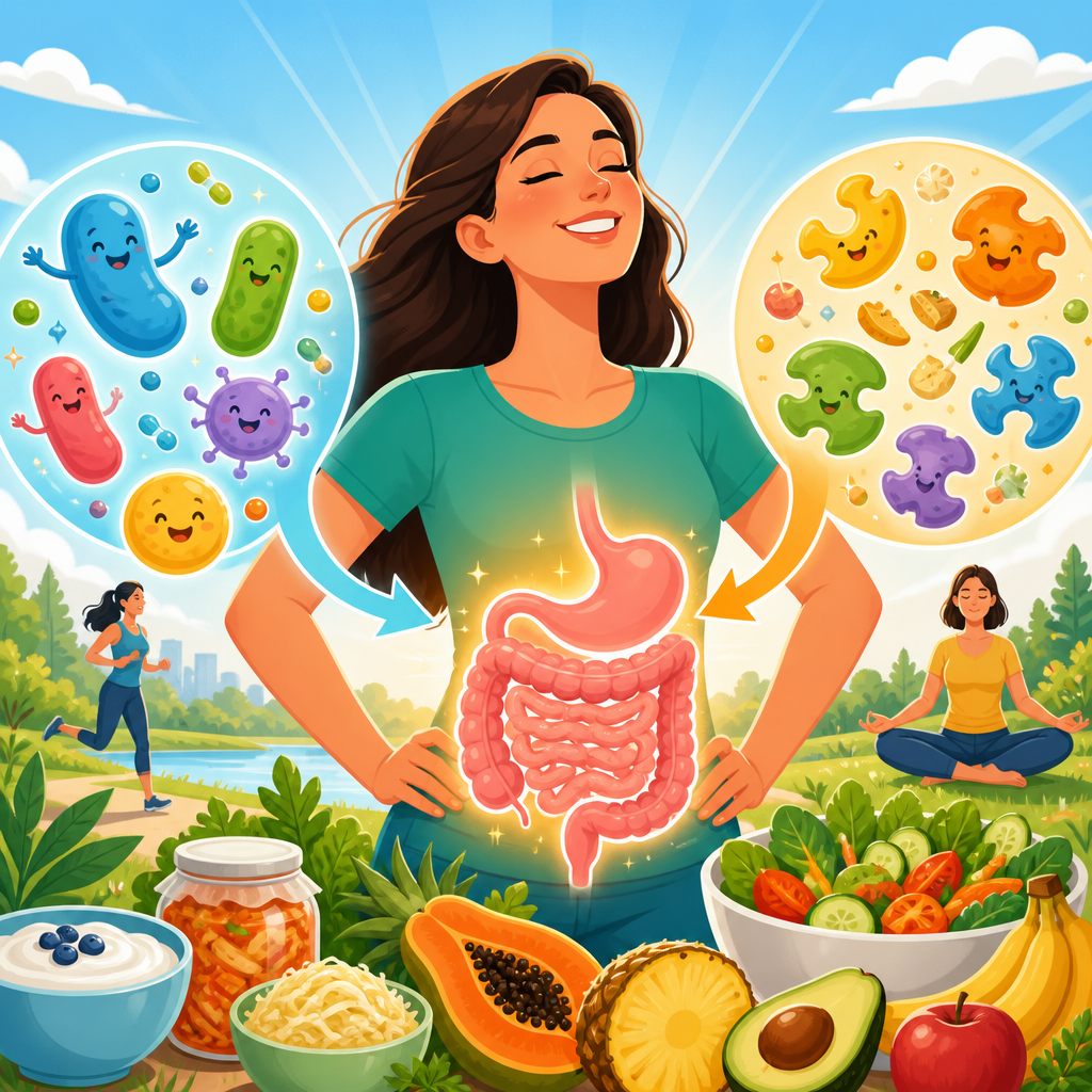 How Probiotics and Digestive Enzymes Impacts Your Overall Well-Being