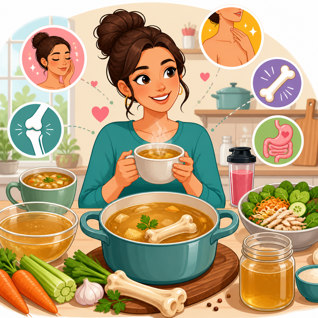 How to Incorporate More The Role of Collagen and Bone Broth into Your Diet